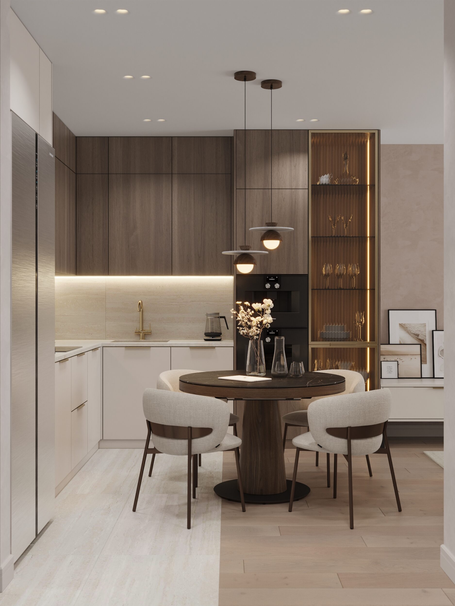 Дизайн проект квартиры в ЖК Нагорный, г. Екатеринбург